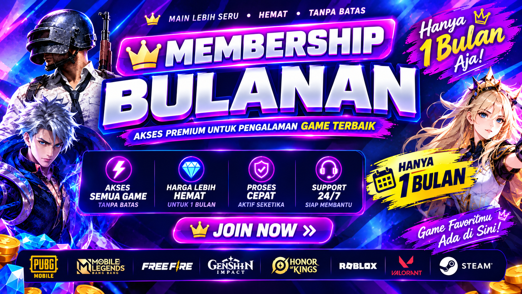 MEMBERSHIP BULANAN